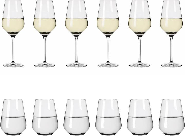 Produktbild Ritzenhoff Weisswein- & Wassergläser Lichtweiss Aurelie (54 cl, 12 Gläser, Weissweingläser)