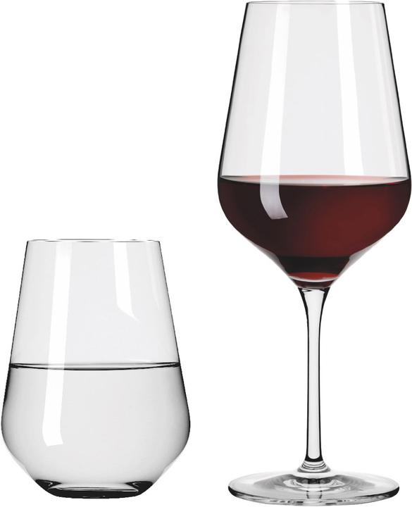 Immagine prodotto Ritzenhoff Bicchieri da vino rosso e acqua Light White Aurelie (54 cl, 12 Occhiali, Bicchieri da vino rosso)