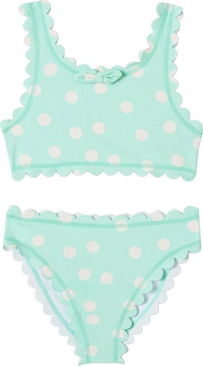 Vertbaudet Mädchen Bikini mit Tupfen Oeko-Tex