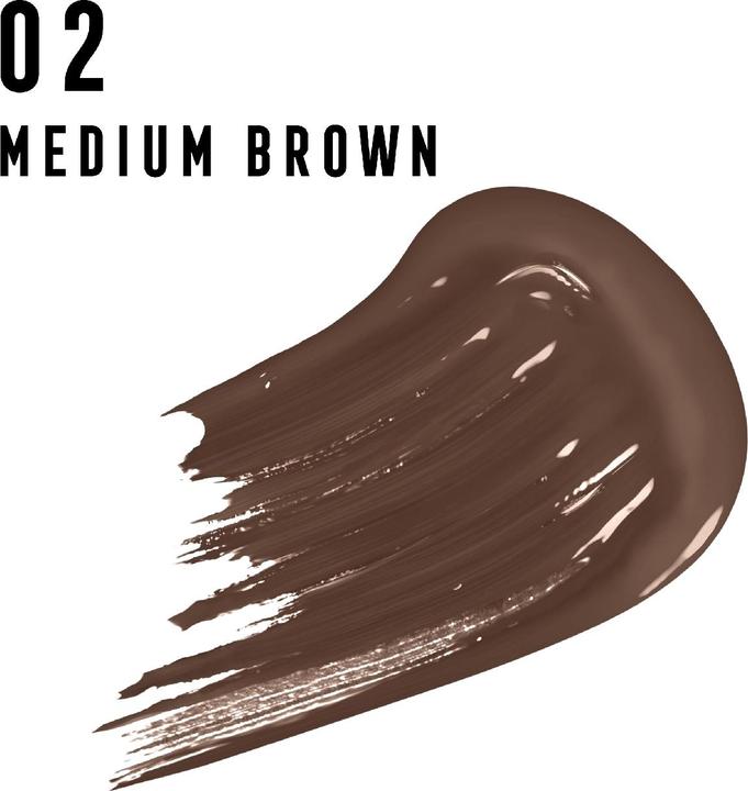 Actual product image Max Factor Browfinity Longwear Brow Tint Brow Mascara 4.2 ml - (Medium Brown)