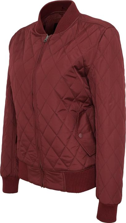 Actual product image Urban Classics Ladies Diamond Quilt Nylon Jacket (S)