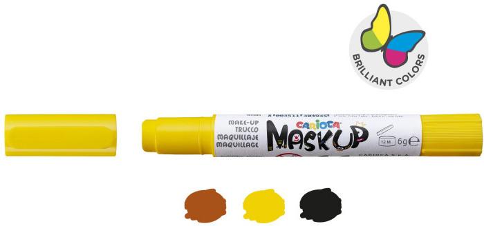 Image du produit Carioca Mack-Up Animals Box 3 pièces, jaune