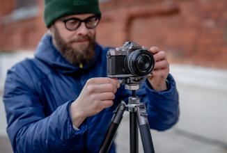 Produktbild Fotopro Statyw Free-1 - różowy (Metall)
