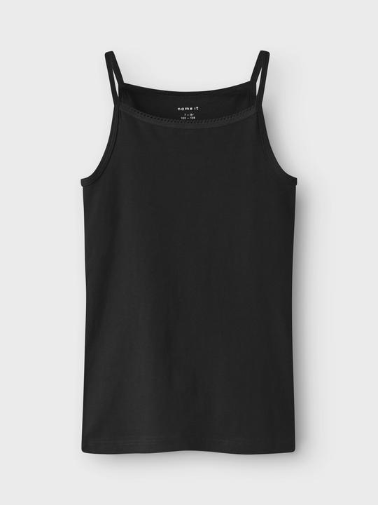Actual product image Name it Nkfstrap Top 4p Black White Solid Noos (92)