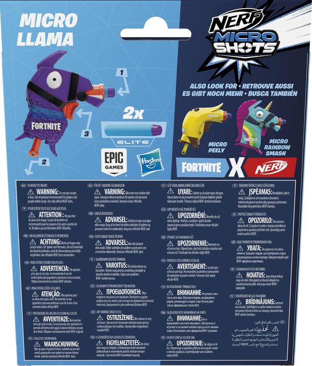 Image du produit Nerf Microphotographies de Fortnite