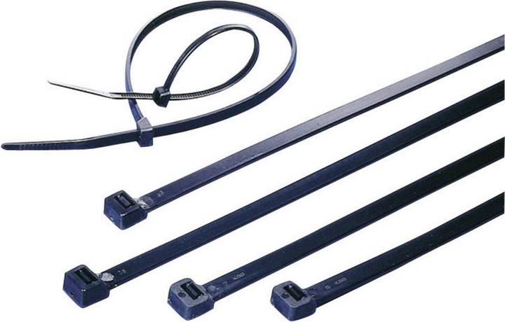 Produktbild Tru Components Kabelbinder, UV-stabilisiert (Kunststoffkabelbinder, 160 mm, 100 Stk.)