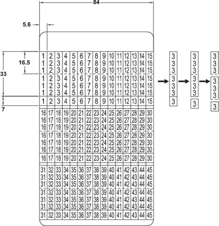 Produktbild Tru Components Einzeladerkennzeichnung