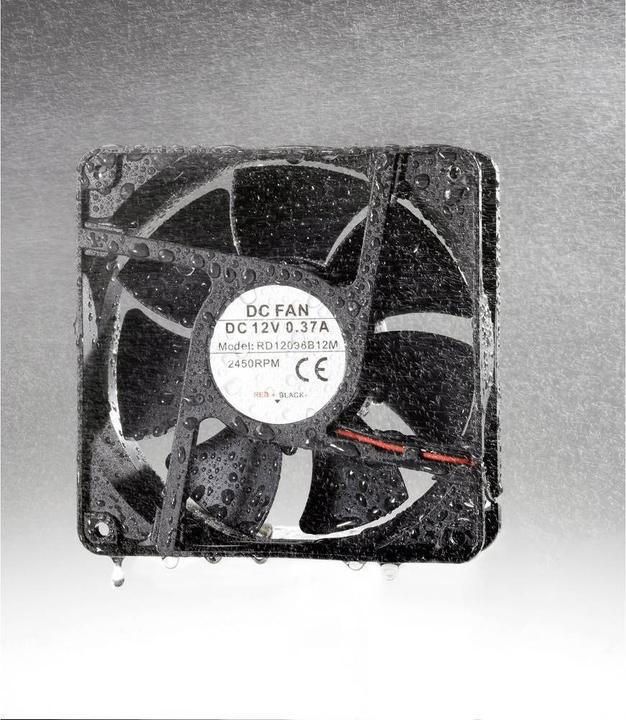 Image du produit Tru Components Ventilateur axial 12 V/DC 193 m³/h ( (120 mm, 1 x)