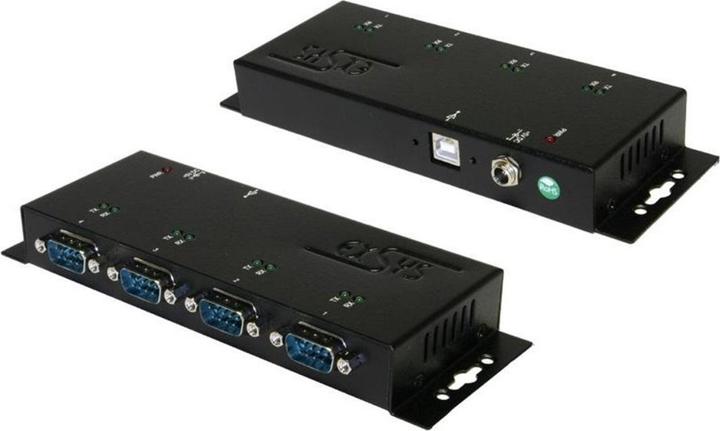 Image du produit Exsys EX-1334HMV-2, USB à 4x port RS232, boîtier métallique