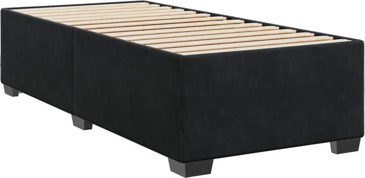 Produktbild VidaXL Bo x springbett mit Matratze 120 x 200 cm Samt (120 x 200 cm, 120 x 200 cm)