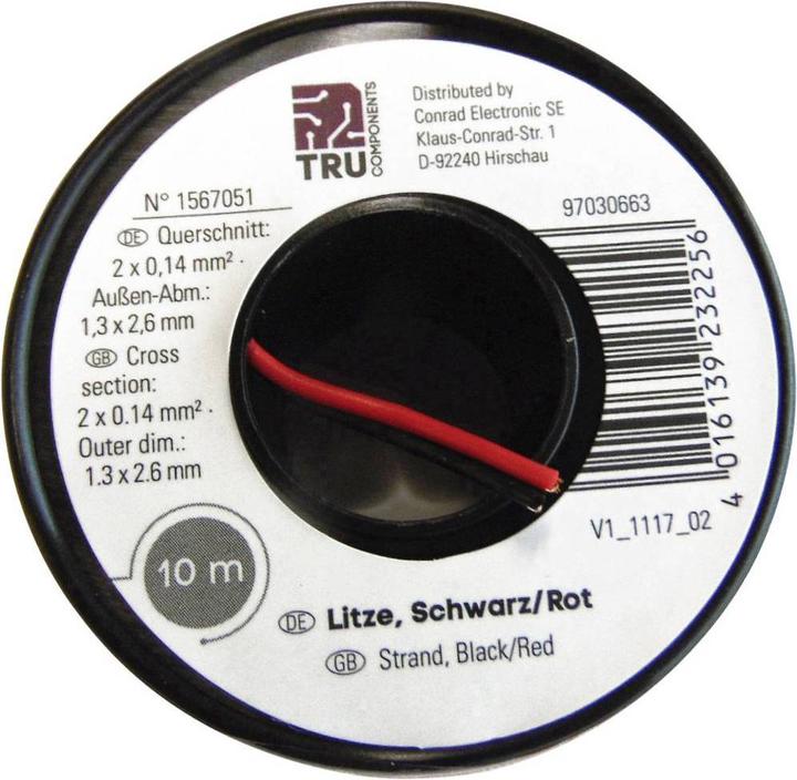 Produktbild Tru Components Flachbandkabel