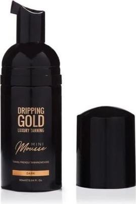 Actual product image Sosu Dripping Gold - Travel self-tanning foam Dark (Mini Mousse) 90 ml (Self tanning foam, 90 ml)