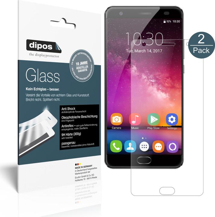 Actual product image Dipos Screen Protector Anti-Shock (1 Piece, Article K6000 Plus)