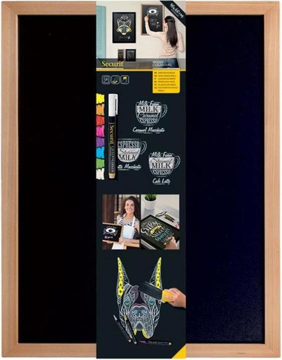 Image du produit Securit Woody (Tableau noir, 40 x 60 cm)