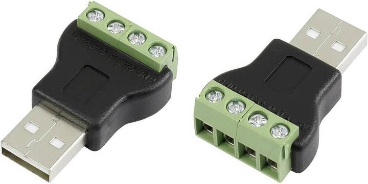 Produktbild Tru Components USB-Steckverbinder mit Schraubanschluss
