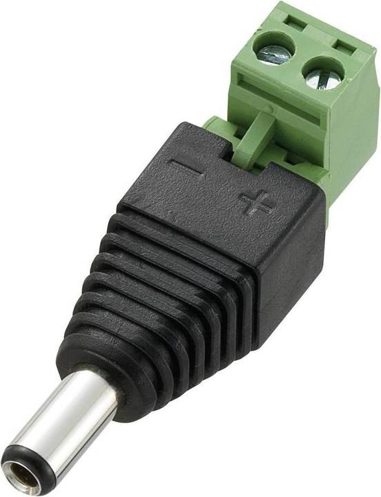Tru Components DC-11M-WT Connecteur basse tension Connecteur droit 5.5 mm 2.5 1 pce