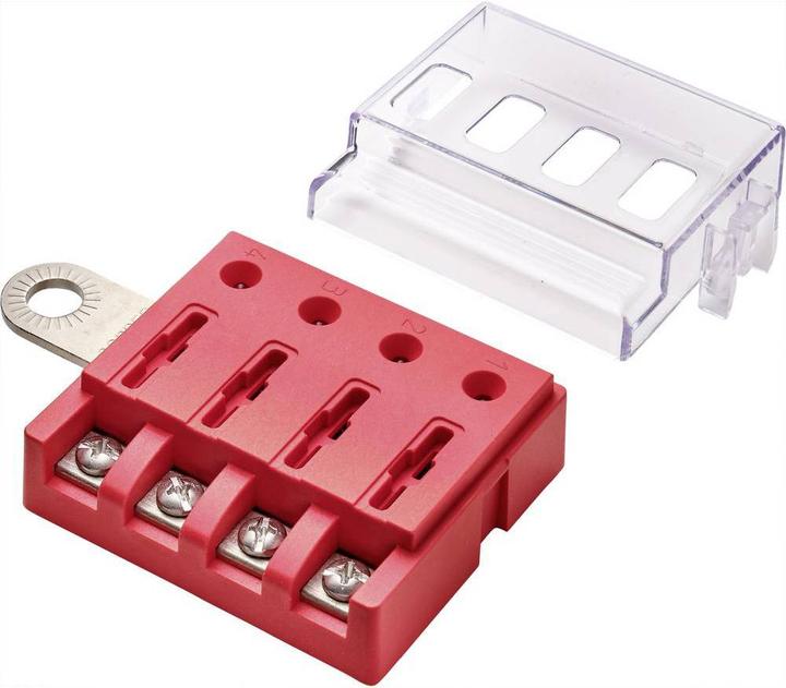 Actual product image Tru Components Car fuse holder Suitable for flat fuse standard 30 a 32 V/DC 1 pc. (30 A)
