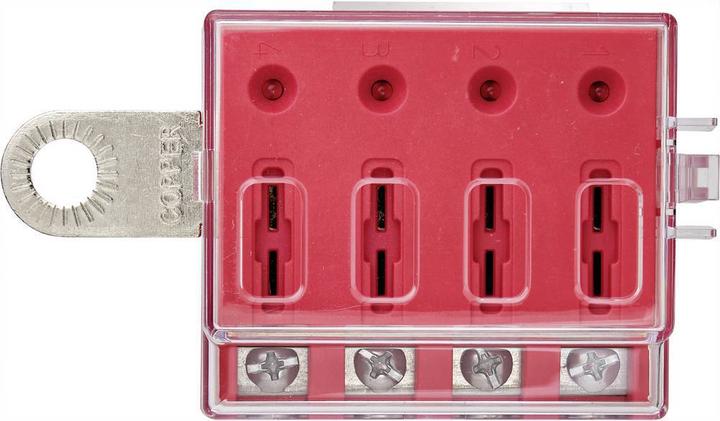 Actual product image Tru Components Car fuse holder Suitable for flat fuse standard 30 a 32 V/DC 1 pc. (30 A)