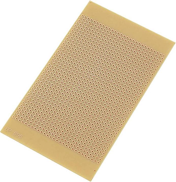Actual product image Tru Components Experimental PCB hole grid (Circuit board)