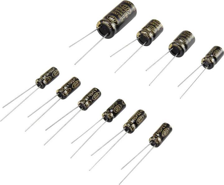 Tru Components Elektrolyt-Kondensator-Sortiment, 120 Teile
