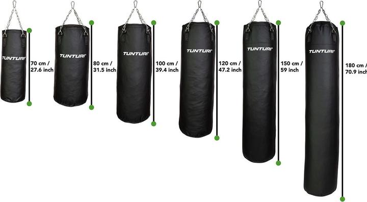 Actual product image Tunturi Boxsack (180 cm, 44.50 kg)