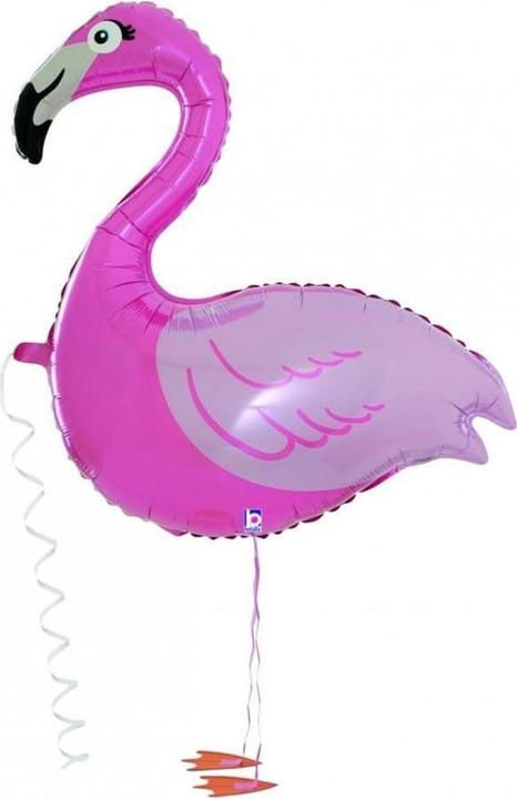Produktbild Betallic Walker Ballon Flamingo 39 cm ohne Füllung (1 x)