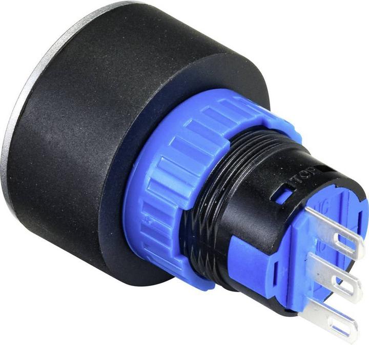 Produktbild Tru Components Drucktaster rastend 22 mm 1 NO 1 NC