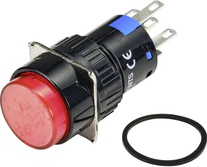 Produktbild Tru Components Drucktaster 16 mm beleuchtet