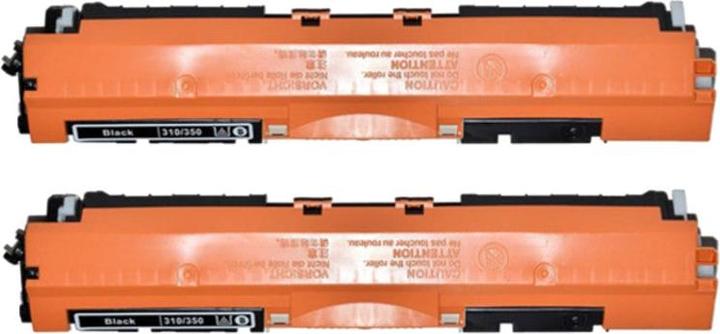 Actual product image Hermex Compatible HP 126A CE310A Toner Cartridge black (FC)