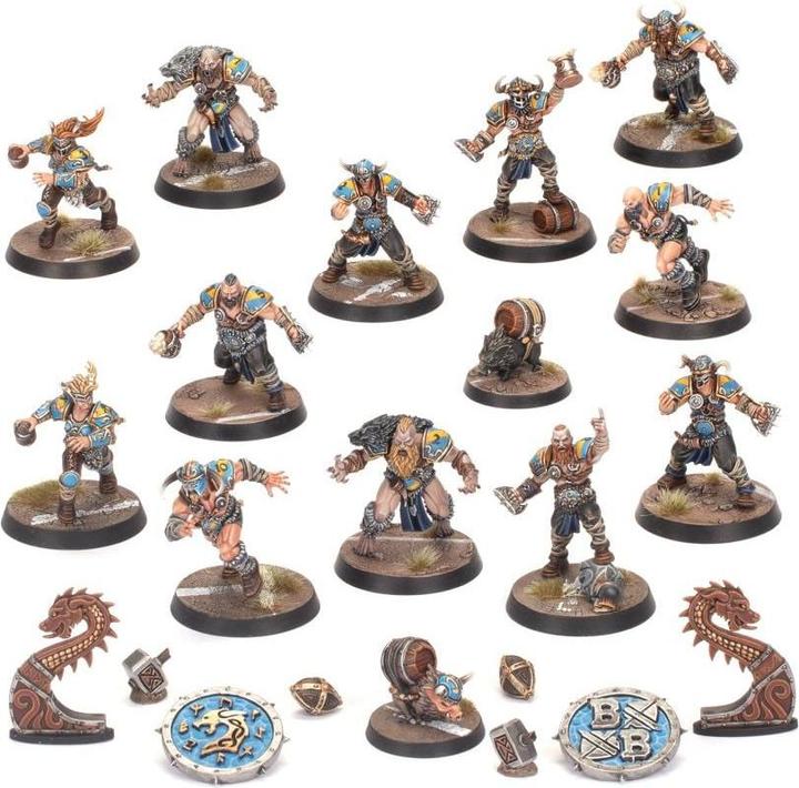 Actual product image Games Workshop Norse Blood Bowl Team: Norsca Rampagers (Plastic)