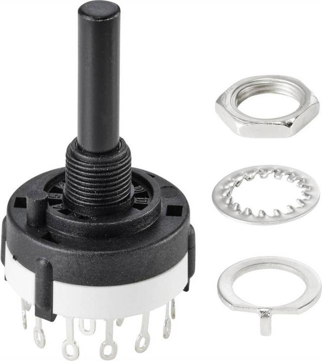Actual product image Tru Components Rotary switch