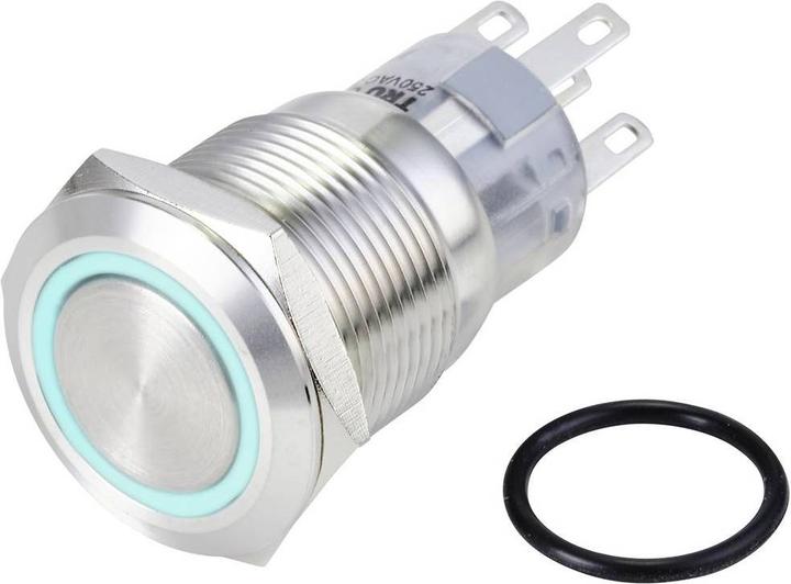 Produktbild Tru Components Drucktaster Serie LAS1-AGQ-11ZE LED 24 V