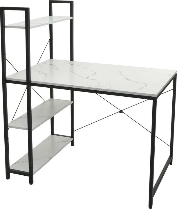 Actual product image Jamb Desk with shelf (120 x 100 x 60 cm)