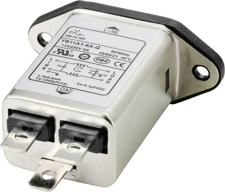 Produktbild Tru Components Netzfilter mit Kaltgerätebuchse