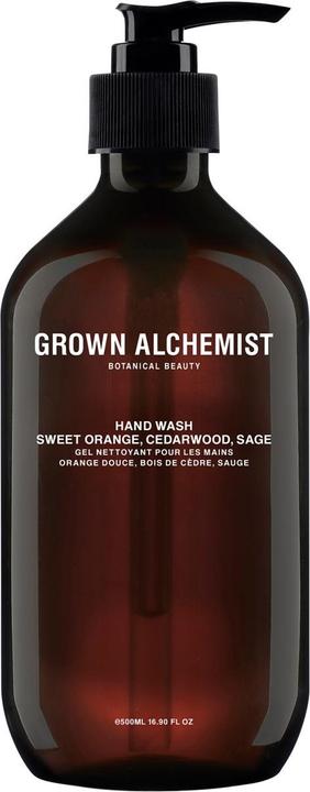 Actual product image Grown Alchemist Sweet Orange, Cedarwood & Sage (Liquid soap, 500 ml)