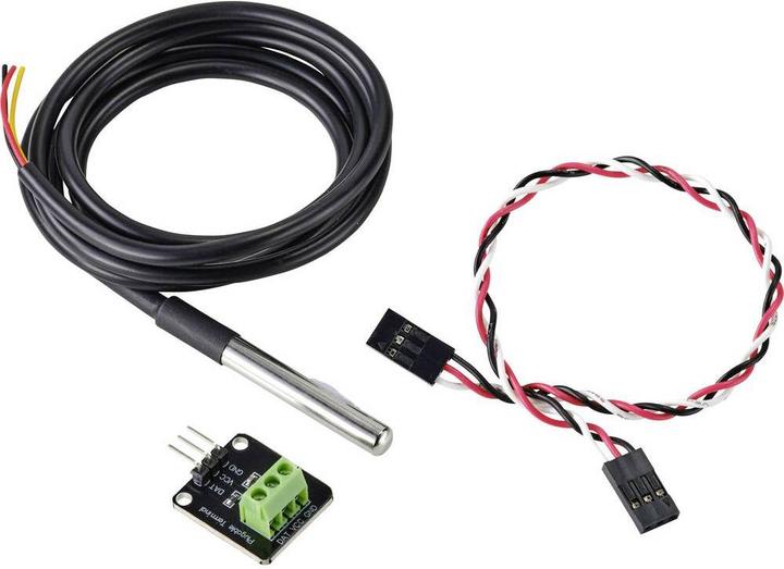 Produktbild Tru Components TRU Temperatursensor DS18B20 inkl. -kompatiblen Adapter