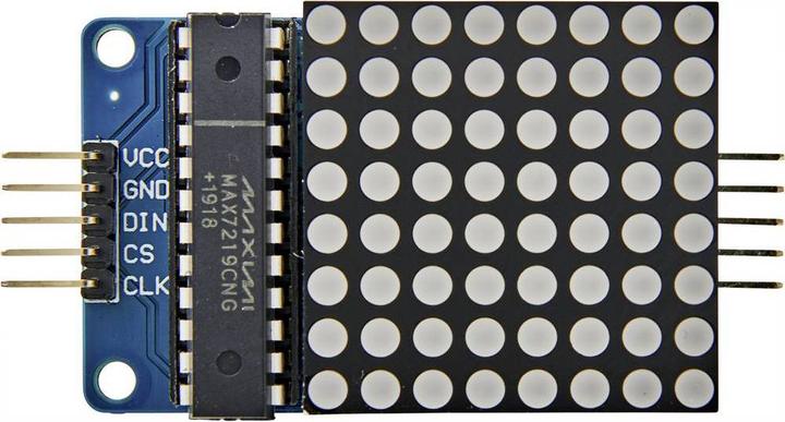 Actual product image Tru Components 8x8 Matrix Display Module MAX7219 (Display)