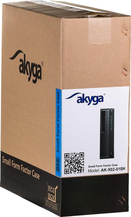 Image du produit Akyga AK-502-02BK Boîtier informatique Midi Tower (mATX, Flex ATX)