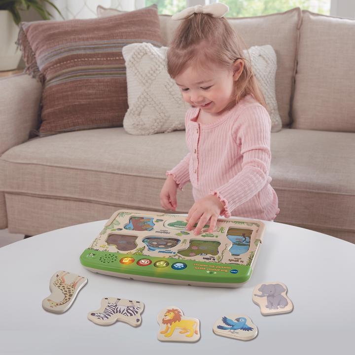 Image du produit VTech Premier Puzzle Interactif Animaux (Français)