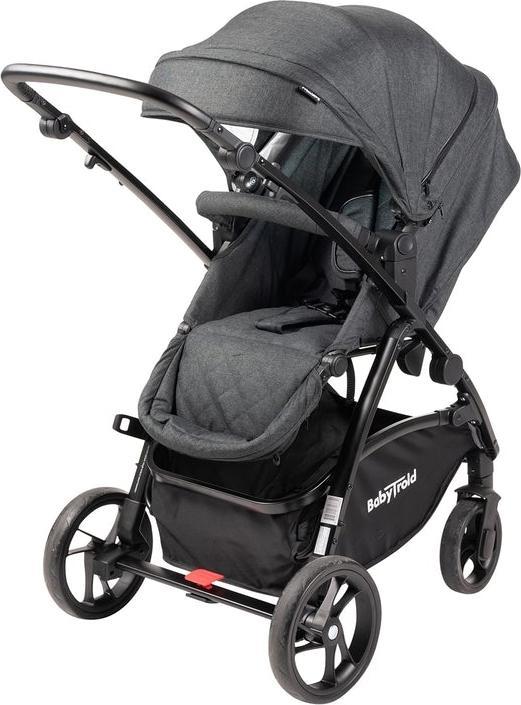 Mini Combi Pram Black Melange