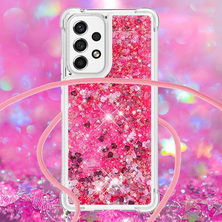 Produktbild Cover-Discount Galaxy A53 5G - Hülle mit Umhängeband rosa