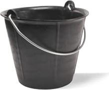 Fischer RUBI Kunststoffeimer mit Skala "LIGHTBUCK" (12L)