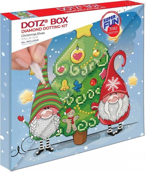 Diamond Dotz Box - Christmas elves