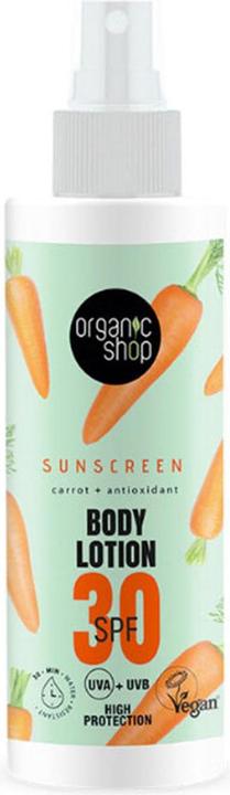 Organic Shop Sunscreen Body Lotion 30 SPF 150ml (Sonnenlotion, SPF 30)