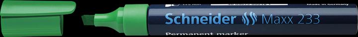 Actual product image Schneider Maxx 233 permanent marker Line width: 1-5 mm Ink colour: green (Green, 5 mm, 1 x)