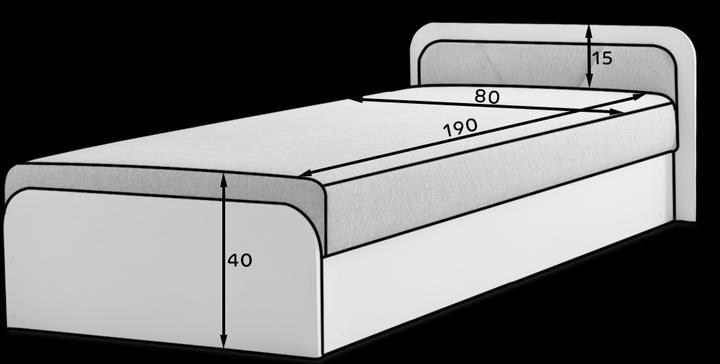 Actual product image ELTAP Parys mit Stauraum (80 x 90 cm)