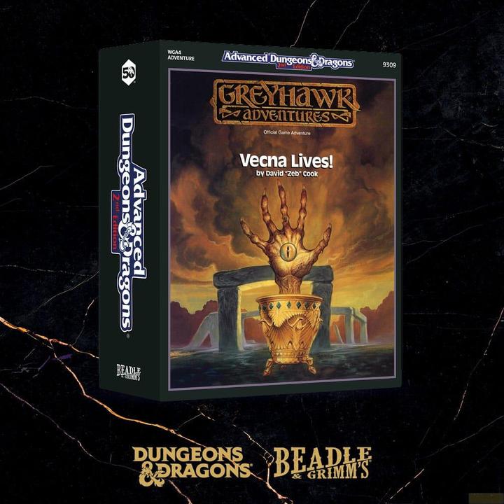 Beadle & Grimm´s Dungeaons & Dragons Classic Module Würfel Set Vecna Lives (7)