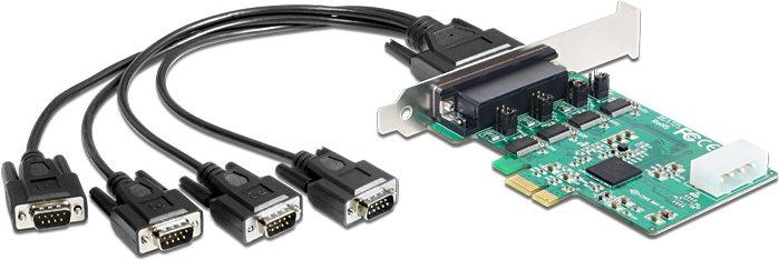 Produktbild Delock PCI Express Card > 4 x Serial RS-232