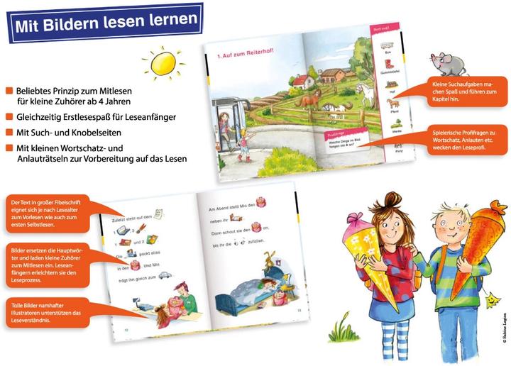 Immagine prodotto Duden Leseprofi – Mit Bildern lesen lernen: Der geheimnisvolle Zauberhut, Erstes Lesen (Tedesco, Dirk Hennig, 2020)