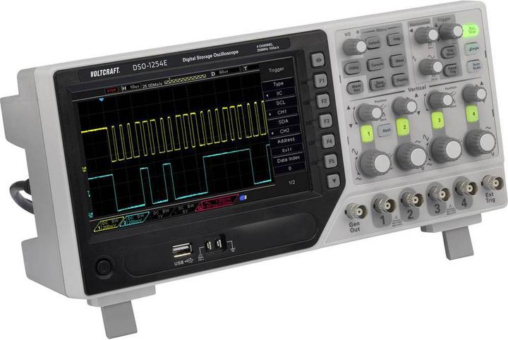 Immagine prodotto Voltcraft Oscilloscopio a memoria (CAT II 300V)